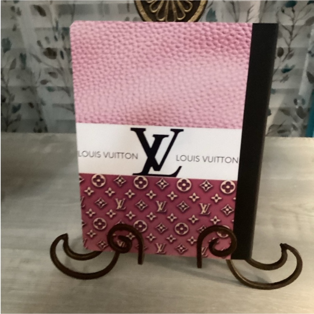 Monogram Pink Notebook - Picture 3 of 3